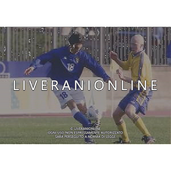 DIAP-RETROSPETTIVA IGHLI VANNUCCHI CALCIATORE NELLA FOTO IGHLI VANNUCCHI CON LA MAGLIA DELLA NAZIONALE ITALIANA AG ALDO LIVERANI SAS