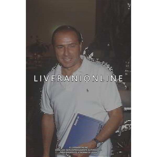 DIAP-RETROSPETTIVA SILVIO BERLUSCONI POLITICO E IMPRENDITORE NELLA FOTO SILVIO BERLUSCONI AG ALDO LIVERANI SAS