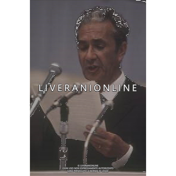 DIAP-RETROSPETTIVA ALDO MORO POLITICO NELLA FOTO ALDO MORO AG ALDO LIVERANI SAS