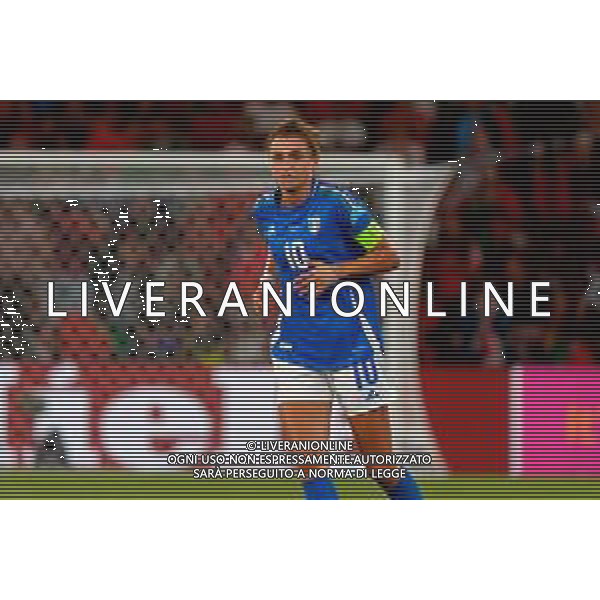 TVEM July 07, 2025 Geneva, Switzerland - Portugal vs Italy - Women\'s UEFA Euro 2025 - Stade de Geneve. In the pic: Cristiana Girelli of Italy FOTO EMMANUELE MASTRODONATO-AG ALDO LVERANI SAS