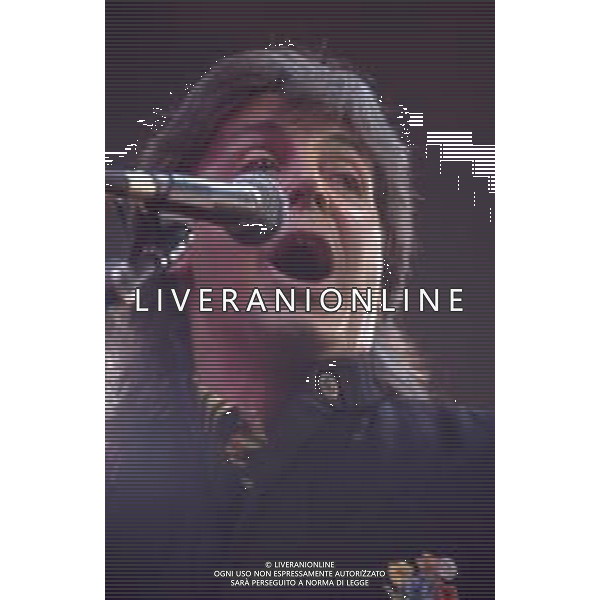 DIAP-RETROSPETIIVA PAUL MC CARTNEY CANTANTE NELLA FOTO PAUL MC CARTNEY NELL\'ANNO 1989 AG ALDO LIVERANI SAS 