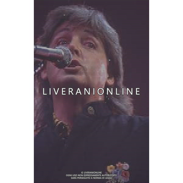 DIAP-RETROSPETIIVA PAUL MC CARTNEY CANTANTE NELLA FOTO PAUL MC CARTNEY NELL\'ANNO 1989 AG ALDO LIVERANI SAS 