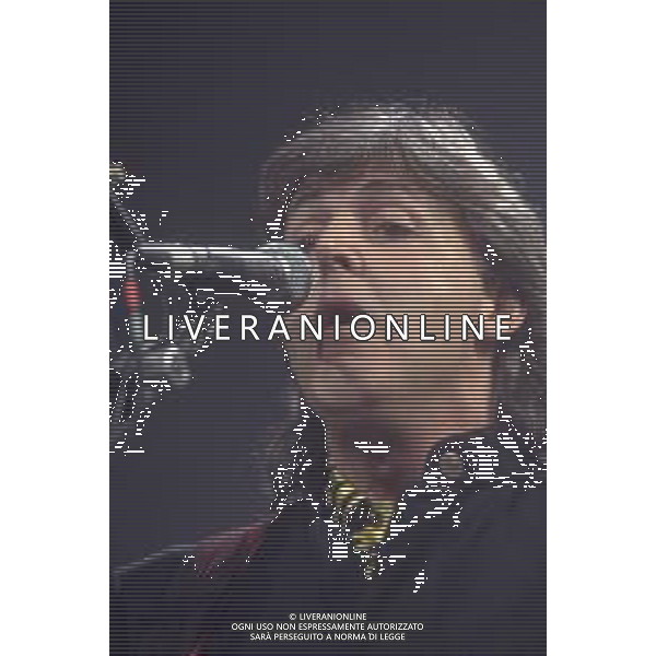 DIAP-RETROSPETIIVA PAUL MC CARTNEY CANTANTE NELLA FOTO PAUL MC CARTNEY NELL\'ANNO 1989 AG ALDO LIVERANI SAS 