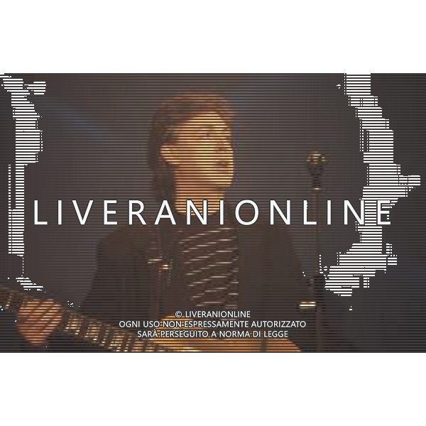 DIAP-RETROSPETIIVA PAUL MC CARTNEY CANTANTE NELLA FOTO PAUL MC CARTNEY AL FESTIVAL DI SANREMO NELL\'ANNO 1988 AG ALDO LIVERANI SAS