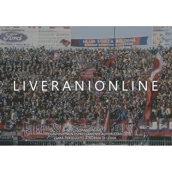 DIAP-RETROSPETTIVA TIFOSI BOLOGNA CALCIO NELLA FOTO I TIFOSI DEL BOLGNA CALCIO ANNO 1980-1982 AG ALDO LIVERANI SAS