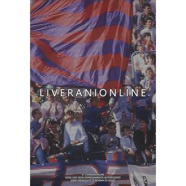 DIAP-RETROSPETTIVA TIFOSI BOLOGNA CALCIO NELLA FOTO I TIFOSI DEL BOLGNA CALCIO ANNO 1980-1982 AG ALDO LIVERANI SAS