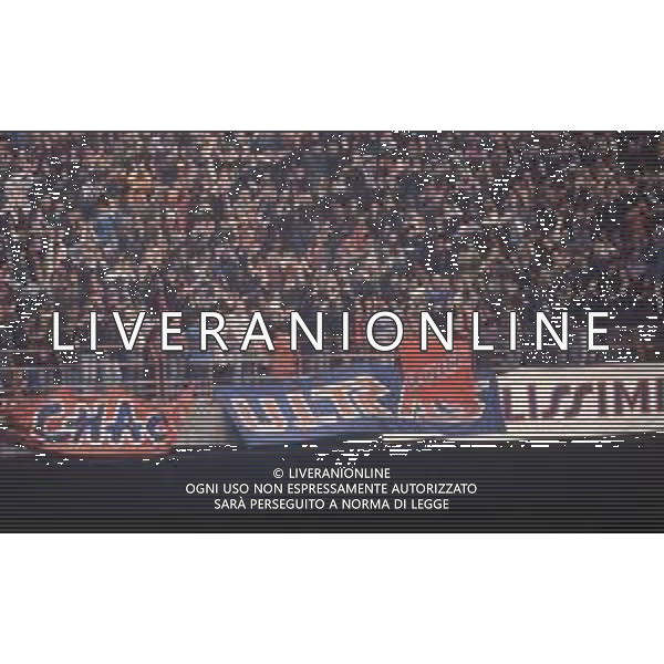 DIAP-RETROSPETTIVA TIFOSI BOLOGNA CALCIO NELLA FOTO I TIFOSI DEL BOLGNA CALCIO ANNO 1988-1989 AG ALDO LIVERANI SAS