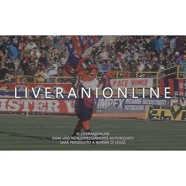 DIAP-RETROSPETTIVA TIFOSI BOLOGNA CALCIO NELLA FOTO I TIFOSI DEL BOLGNA CALCIO ANNO 1990-91-92 AG ALDO LIVERANI SAS 