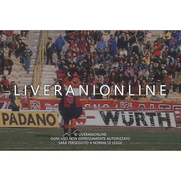 DIAP-RETROSPETTIVA TIFOSI BOLOGNA CALCIO NELLA FOTO I TIFOSI DEL BOLGNA CALCIO ANNO 1990-91-92 AG ALDO LIVERANI SAS 