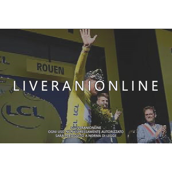 08-07-2025 Tour De France; Tappa 04 Amiens - Rouen; 2025, Alpecin - Deceuninck; Van Der Poel, Mathieu; Rouen; ©SIROTTI - AGENZIA ALDO LIVERANI SAS