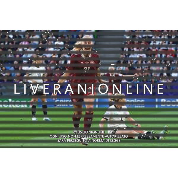 TVEM July 08, 2025 Basel, Switzerland - Germany vs Denmark - Women\'s UEFA Euro 2025 - St. Jakob-Park. In the pic: Amalie Vangsgaard of Denmark celebrates after scoring a goal ©TVEM Emmanuele Mastrodonato - AGENZIA ALDO LIVERANI SAS
