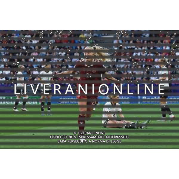 TVEM July 08, 2025 Basel, Switzerland - Germany vs Denmark - Women\'s UEFA Euro 2025 - St. Jakob-Park. In the pic: Amalie Vangsgaard of Denmark celebrates after scoring a goal ©TVEM Emmanuele Mastrodonato - AGENZIA ALDO LIVERANI SAS