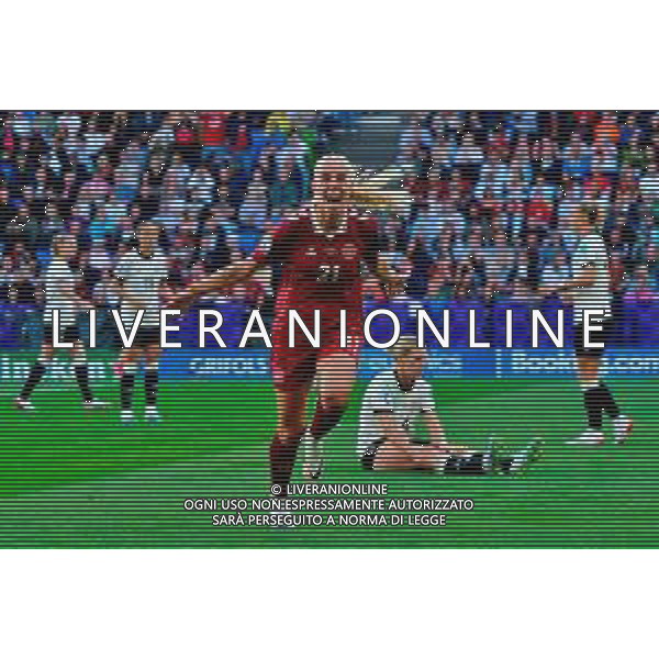 TVEM July 08, 2025 Basel, Switzerland - Germany vs Denmark - Women\'s UEFA Euro 2025 - St. Jakob-Park. In the pic: Amalie Vangsgaard of Denmark celebrates after scoring a goal ©TVEM Emmanuele Mastrodonato - AGENZIA ALDO LIVERANI SAS