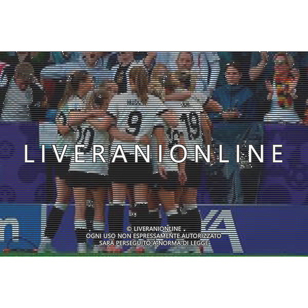 TVEM July 08, 2025 Basel, Switzerland - Germany vs Denmark - Women\'s UEFA Euro 2025 - St. Jakob-Park. In the pic: Lea Schüller of Germany celebrates after scoring a goal with teammates ©TVEM Emmanuele Mastrodonato - AGENZIA ALDO LIVERANI SAS
