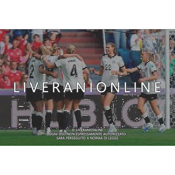 TVEM July 08, 2025 Basel, Switzerland - Germany vs Denmark - Women\'s UEFA Euro 2025 - St. Jakob-Park. In the pic: Klara Bühl of Germany celebrates after scoring a goal with teammates that was after disallowed ©TVEM Emmanuele Mastrodonato - AGENZIA ALDO LIVERANI SAS