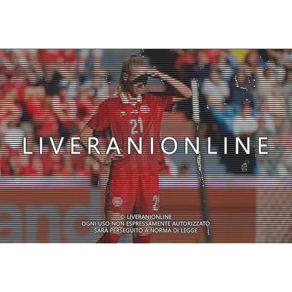 TVEM July 08, 2025 Basel, Switzerland - Germany vs Denmark - Women\'s UEFA Euro 2025 - St. Jakob-Park. In the pic: Amalie Vangsgaard of Denmark ©TVEM Emmanuele Mastrodonato - AGENZIA ALDO LIVERANI SAS