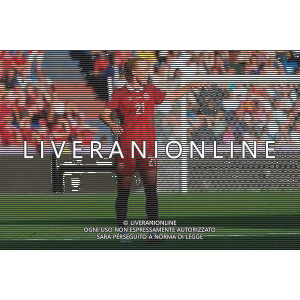 TVEM July 08, 2025 Basel, Switzerland - Germany vs Denmark - Women\'s UEFA Euro 2025 - St. Jakob-Park. In the pic: Amalie Vangsgaard of Denmark ©TVEM Emmanuele Mastrodonato - AGENZIA ALDO LIVERANI SAS