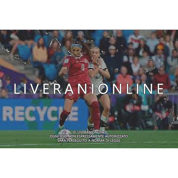 TVEM July 08, 2025 Basel, Switzerland - Germany vs Denmark - Women\'s UEFA Euro 2025 - St. Jakob-Park. In the pic: Nadia Nadim of Denmark in action against Elisa Senß of Germany ©TVEM Emmanuele Mastrodonato - AGENZIA ALDO LIVERANI SAS