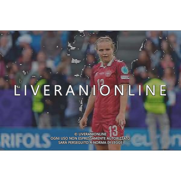 TVEM July 08, 2025 Basel, Switzerland - Germany vs Denmark - Women\'s UEFA Euro 2025 - St. Jakob-Park. In the pic: Josefine Hasbo of Denmark ©TVEM Emmanuele Mastrodonato - AGENZIA ALDO LIVERANI SAS