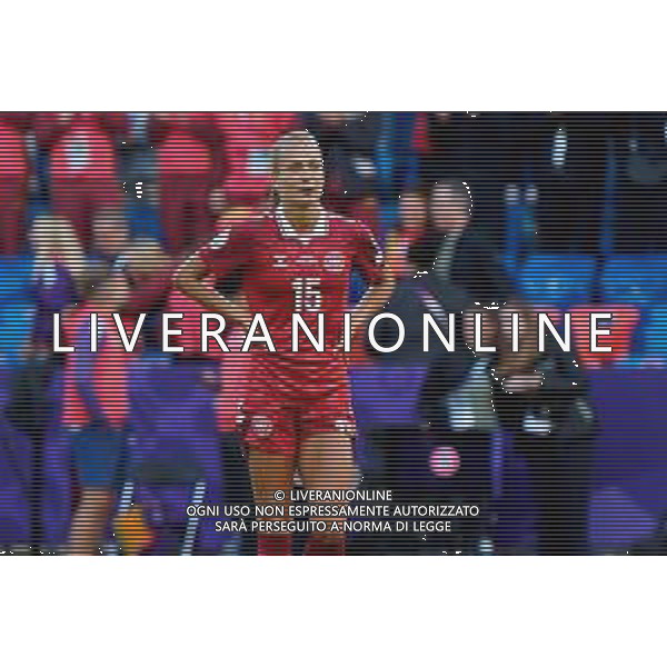 TVEM July 08, 2025 Basel, Switzerland - Germany vs Denmark - Women\'s UEFA Euro 2025 - St. Jakob-Park. In the pic: Frederikke Thogersen of Denmark ©TVEM Emmanuele Mastrodonato - AGENZIA ALDO LIVERANI SAS