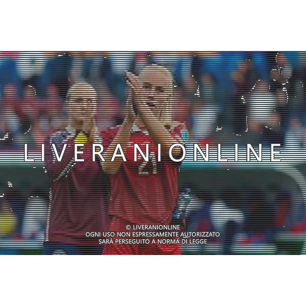 TVEM July 08, 2025 Basel, Switzerland - Germany vs Denmark - Women\'s UEFA Euro 2025 - St. Jakob-Park. In the pic: Amalie Vangsgaard of Denmark ©TVEM Emmanuele Mastrodonato - AGENZIA ALDO LIVERANI SAS