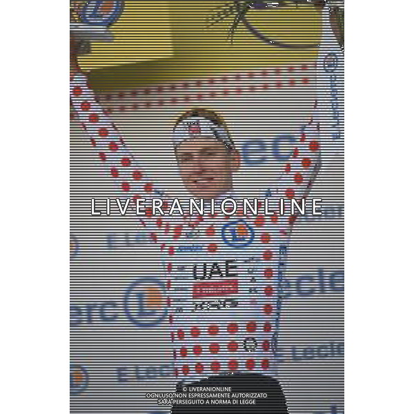 09-07-2025 Tour De France; Tappa 05 Caen - Caen; 2025, Uae Team Emirates - Xrg; Pogacar, Tadej; Caen; ©SIROTTI - AGENZIA ALDO LIVERANI SAS