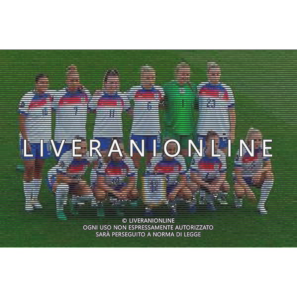 TVEM July 08, 2025 Zurich, Switzerland - England vs Netherlands - Women\'s UEFA Euro 2025 - Stadion Letzigrund. In the pic: England team line up ©TVEM Emmanuele Mastrodonato - AGENZIA ALDO LIVERANI SAS