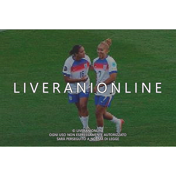 TVEM July 08, 2025 Zurich, Switzerland - England vs Netherlands - Women\'s UEFA Euro 2025 - Stadion Letzigrund. In the pic: Lauren James of England celebrates after scoring a goal with Jessica Carter of England ©TVEM Emmanuele Mastrodonato - AGENZIA ALDO LIVERANI SAS