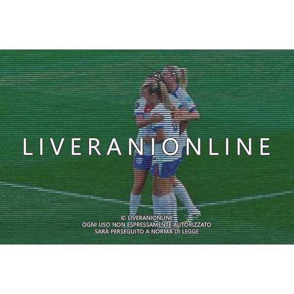 TVEM July 08, 2025 Zurich, Switzerland - England vs Netherlands - Women\'s UEFA Euro 2025 - Stadion Letzigrund. In the pic: Georgia Stanway of England celebrates after scoring a goal with teammates ©TVEM Emmanuele Mastrodonato - AGENZIA ALDO LIVERANI SAS