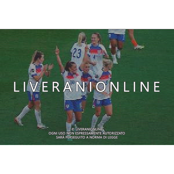 TVEM July 08, 2025 Zurich, Switzerland - England vs Netherlands - Women\'s UEFA Euro 2025 - Stadion Letzigrund. In the pic: Ella Toone of England celebrates after scoring a goal with teammates ©TVEM Emmanuele Mastrodonato - AGENZIA ALDO LIVERANI SAS