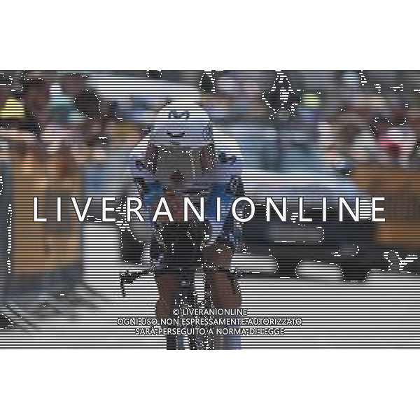 09-07-2025 Tour De France; Tappa 05 Caen - Caen; 2025, Movistar; Rubio Reyes, Einer Augusto; Caen; ©SIROTTI - AGENZIA ALDO LIVERANI SAS