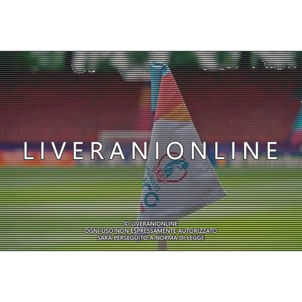 TVEM July 08, 2025 Zurich, Switzerland - England vs Netherlands - Women\'s UEFA Euro 2025 - Stadion Letzigrund. In the pic: UEFA Women\'s EURO 2025 flag ©TVEM Emmanuele Mastrodonato - AGENZIA ALDO LIVERANI SAS