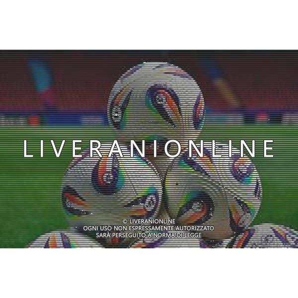 TVEM July 08, 2025 Zurich, Switzerland - England vs Netherlands - Women\'s UEFA Euro 2025 - Stadion Letzigrund. In the pic: UEFA Women\'s EURO 2025 match balls ©TVEM Emmanuele Mastrodonato - AGENZIA ALDO LIVERANI SAS