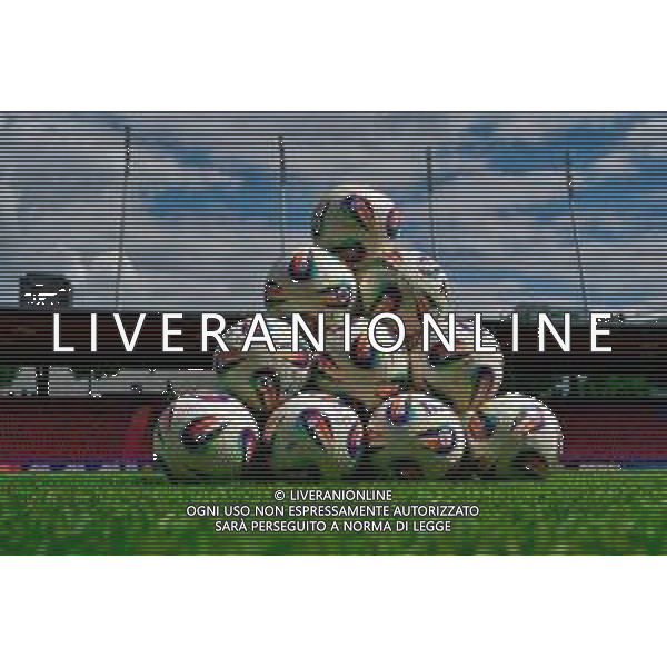TVEM July 08, 2025 Zurich, Switzerland - England vs Netherlands - Women\'s UEFA Euro 2025 - Stadion Letzigrund. In the pic: UEFA Women\'s EURO 2025 match balls ©TVEM Emmanuele Mastrodonato - AGENZIA ALDO LIVERANI SAS