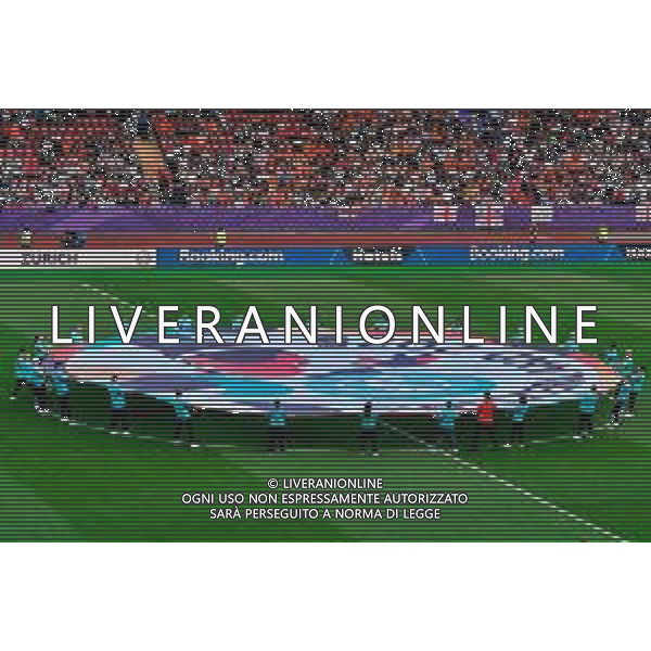 TVEM July 08, 2025 Zurich, Switzerland - England vs Netherlands - Women\'s UEFA Euro 2025 - Stadion Letzigrund. In the pic: A detailed view of UEFA Women\'s EURO Switzerland 2025 branding ©TVEM Emmanuele Mastrodonato - AGENZIA ALDO LIVERANI SAS