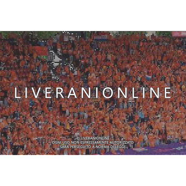 TVEM July 08, 2025 Zurich, Switzerland - England vs Netherlands - Women\'s UEFA Euro 2025 - Stadion Letzigrund. In the pic: Supporters of Netherlands ©TVEM Emmanuele Mastrodonato - AGENZIA ALDO LIVERANI SAS