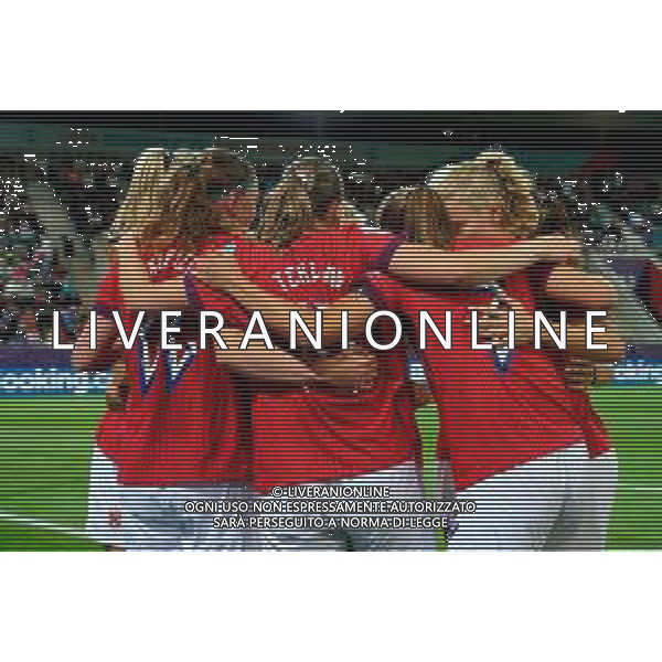 Frida Maanum of Norway celebrates after scoring a goal with teammates -Norvegia - Islanda Campionato europeo femminile di calcio UEFA Women\'s EURO 2025 , Arena Thuin Svizzera 10.07.2025 ©TVEM Emmanuele Mastrodonato - AGENZIA ALDO LIVERANI SAS