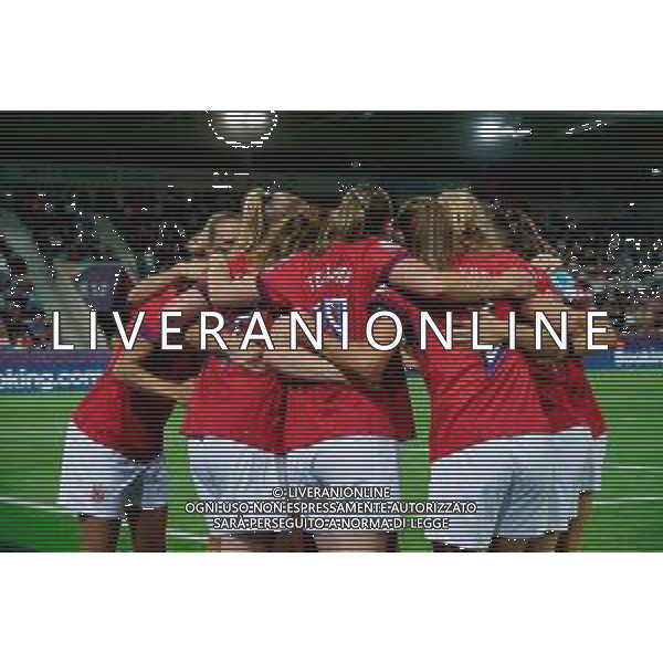 Frida Maanum of Norway celebrates after scoring a goal with teammates -Norvegia - Islanda Campionato europeo femminile di calcio UEFA Women\'s EURO 2025 , Arena Thuin Svizzera 10.07.2025 ©TVEM Emmanuele Mastrodonato - AGENZIA ALDO LIVERANI SAS