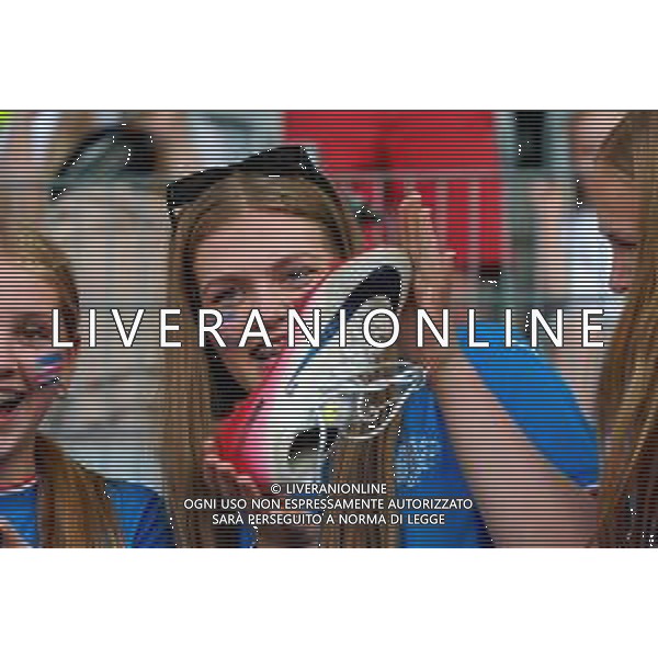 Iceland fans -Norvegia - Islanda Campionato europeo femminile di calcio UEFA Women\'s EURO 2025 , Arena Thuin Svizzera 10.07.2025 ©TVEM Emmanuele Mastrodonato - AGENZIA ALDO LIVERANI SAS