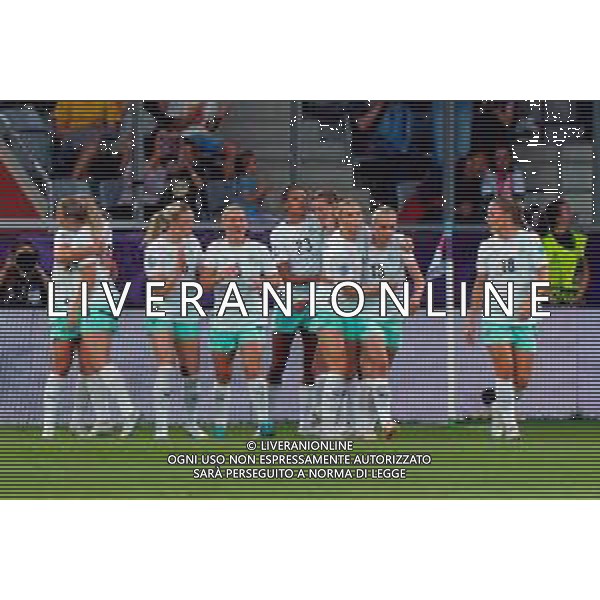 Sveindís Jónsdóttir of Iceland celebrates after scoring a goal with teammates -Norvegia - Islanda Campionato europeo femminile di calcio UEFA Women\'s EURO 2025 , Arena Thuin Svizzera 10.07.2025 ©TVEM Emmanuele Mastrodonato - AGENZIA ALDO LIVERANI SAS