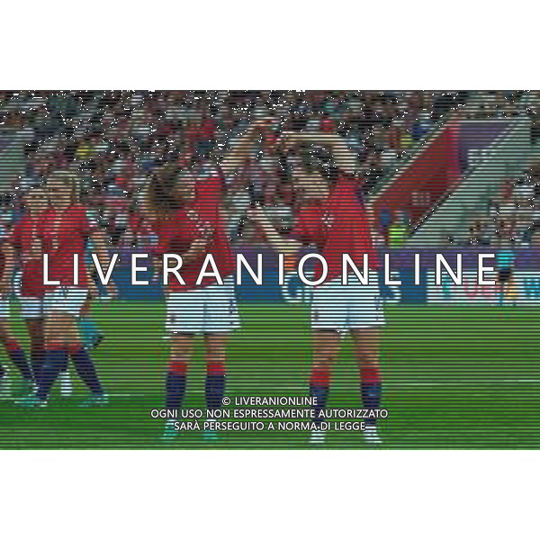 Signe Gaupset of Norway celebrates after scoring a goal with Elisabeth Terland of Norway -Norvegia - Islanda Campionato europeo femminile di calcio UEFA Women\'s EURO 2025 , Arena Thuin Svizzera 10.07.2025 ©TVEM Emmanuele Mastrodonato - AGENZIA ALDO LIVERANI SAS