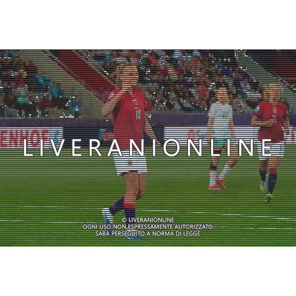 Frida Maanum of Norway celebrates after scoring a goal -Norvegia - Islanda Campionato europeo femminile di calcio UEFA Women\'s EURO 2025 , Arena Thuin Svizzera 10.07.2025 ©TVEM Emmanuele Mastrodonato - AGENZIA ALDO LIVERANI SAS