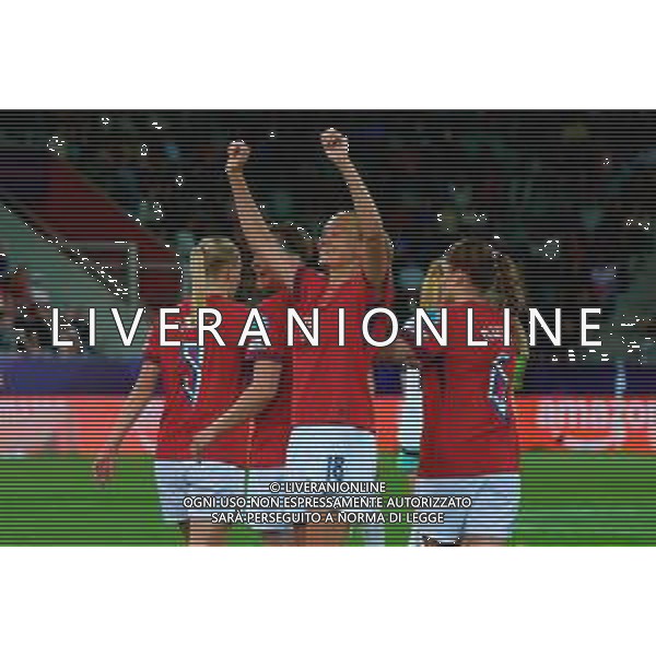 Frida Maanum of Norway celebrates after scoring a goal -Norvegia - Islanda Campionato europeo femminile di calcio UEFA Women\'s EURO 2025 , Arena Thuin Svizzera 10.07.2025 ©TVEM Emmanuele Mastrodonato - AGENZIA ALDO LIVERANI SAS