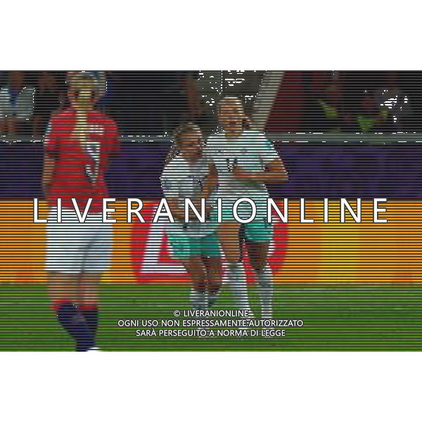 Hlín Eiríksdóttir of Iceland celebrates after scoring a goal with Agla María Albertsdóttir of Iceland -Norvegia - Islanda Campionato europeo femminile di calcio UEFA Women\'s EURO 2025 , Arena Thuin Svizzera 10.07.2025 ©TVEM Emmanuele Mastrodonato - AGENZIA ALDO LIVERANI SAS