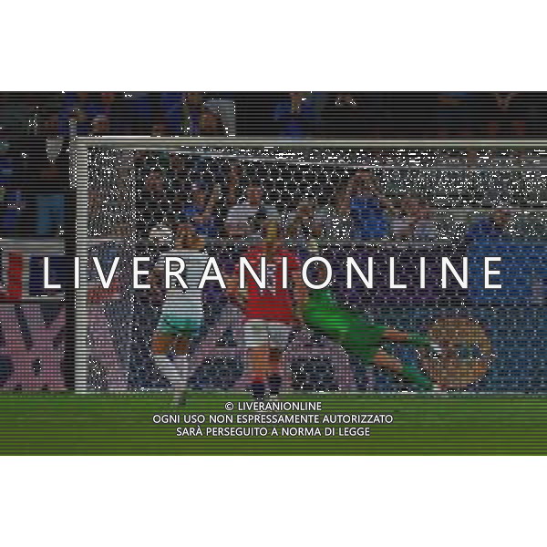 Glódís Viggósdóttir of Iceland score the goal on penalty -Norvegia - Islanda Campionato europeo femminile di calcio UEFA Women\'s EURO 2025 , Arena Thuin Svizzera 10.07.2025 ©TVEM Emmanuele Mastrodonato - AGENZIA ALDO LIVERANI SAS