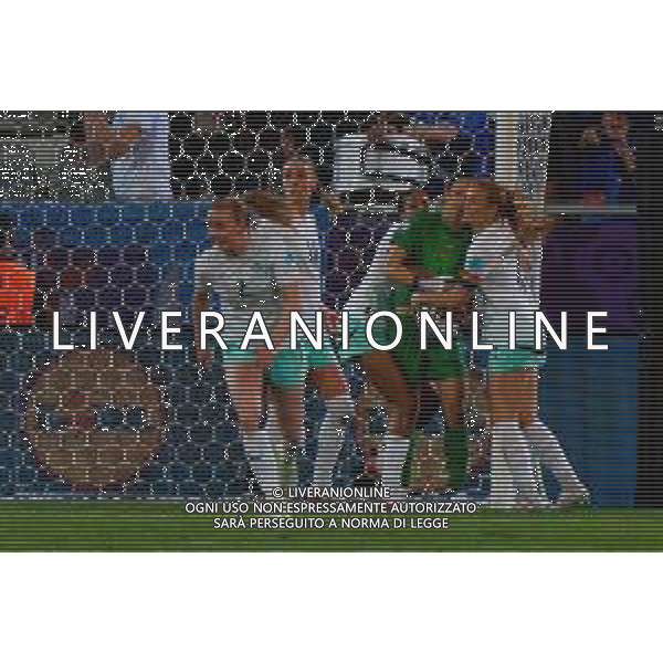 Cecilie Fiskerstrand of Norway and Sveindís Jónsdóttir of Iceland, Glódís Viggósdóttir of Iceland -Norvegia - Islanda Campionato europeo femminile di calcio UEFA Women\'s EURO 2025 , Arena Thuin Svizzera 10.07.2025 ©TVEM Emmanuele Mastrodonato - AGENZIA ALDO LIVERANI SAS
