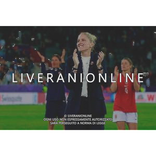 Gemma Grainger head coach of Norway celebrates the victory -Norvegia - Islanda Campionato europeo femminile di calcio UEFA Women\'s EURO 2025 , Arena Thuin Svizzera 10.07.2025 ©TVEM Emmanuele Mastrodonato - AGENZIA ALDO LIVERANI SAS