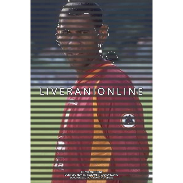 DIAP-RETROSPETTIVA ALDAIR CALCIATORE NELLA FOTO ALDAIR CON LA MAGLIA DELLA ROMA CALCIO AG ALDO LIVERANI SAS