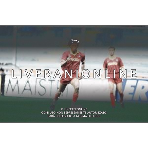 DIAP-RETROSPETTIVA ALDAIR CALCIATORE NELLA FOTO ALDAIR CON LA MAGLIA DELLA ROMA CALCIO NELL\'ANNO 1991-92 AG ALDO LIVERANI SAS 