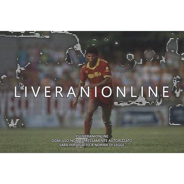 DIAP-RETROSPETTIVA ALDAIR CALCIATORE NELLA FOTO ALDAIR CON LA MAGLIA DELLA ROMA CALCIO NELL\'ANNO 1991-92 AG ALDO LIVERANI SAS 